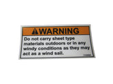 1703969 Decal, Wind Warning | JLG